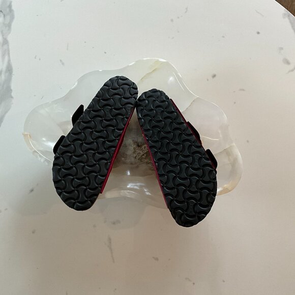 Birkenstock Arizona big buckle red velvet - Picture 4 of 5